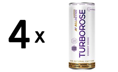 4 x Allnutrition AllDeynn Turborose - 12 x 330 ml