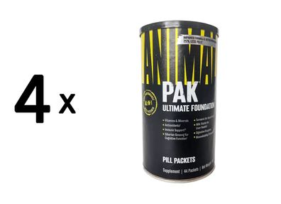 4 x Universal Nutrition Animal Pak (44)