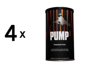 4 x Universal Nutrition Animal Pump (30)