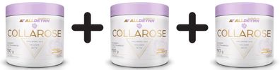 3 x Allnutrition AllDeynn Collarose, Raspberry Wild Strawberry - 150g