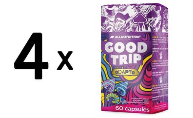 4 x Allnutrition Good Trip Adapto - 60 vcaps