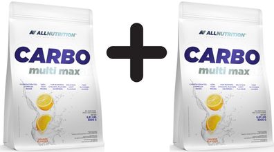 2 x Allnutrition Carbo Multi Max, Lemon - 3000g