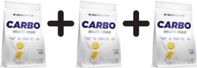 3 x Allnutrition Carbo Multi Max, Lemon - 3000g