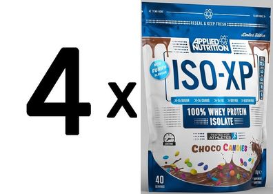 4 x Applied Nutrition ISO-XP, Choco Candies - 1000g