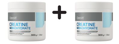2 x OstroVit Creatine Monohydrate, Cola - 300g