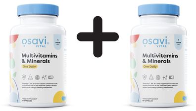 2 x Osavi Multivitamins & Minerals One Daily - 60 caps