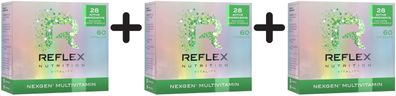 3 x Reflex Nutrition Nexgen Sports Multivitamin - 60 caps