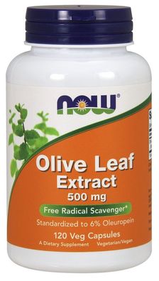 Olive Leaf Extract, 500mg - 120 vcaps