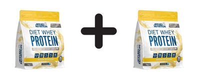 2 x Applied Nutrition Diet Whey, Banana Milkshake- 1000g