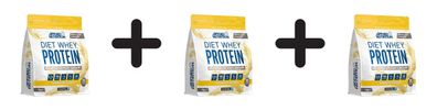 3 x Applied Nutrition Diet Whey, Banana Milkshake- 1000g