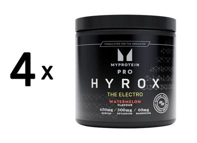 4 x Myprotein PRO x HYROX: The Electro (30 Serv) Watermelon