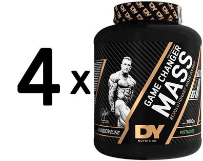 4 x Dorian Yates Game Changer Mass, Pistachio - 3000g