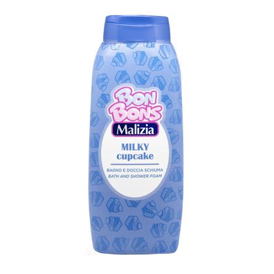 Malizia Bon Bons Milky Cupcake Bade & Duschschaum 500 ml