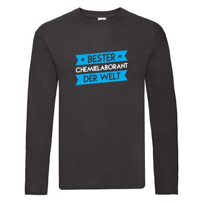 Weltbester: Chemielaborant | lustig | Laborant | Chemie Long Sleeve Schwarz