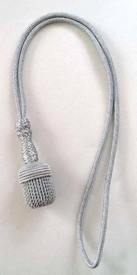 Kriegsmarine silber Offizier Portepee Dragonnes Knot, Faustriemen, Schlagband