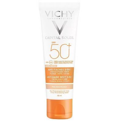 Vichy Capital Soleil Anti-Pigmentflecken 3-in-1 Sonnenschutz SPF50, 50ml