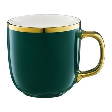 Kaffeebecher Tasse Becher Royal 330 ml Grün Ambition