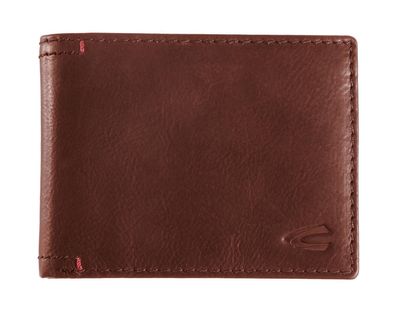 Scheintasche Geldbörse Herrenbörse querformat, Leder braun brown salamanca