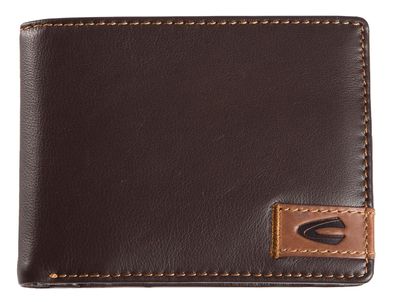 camel active Scheintasche Geldbörse Herrenbörse querformat, Leder beige california