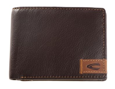 camel active Scheintasche Geldbörse Herrenbörse querformat, Leder beige california