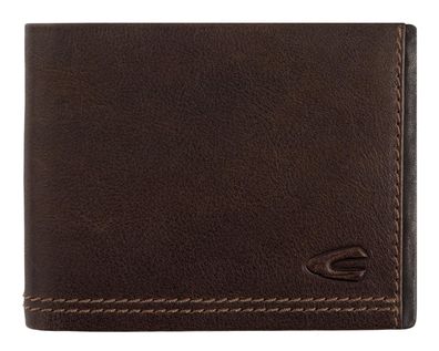 camel active Scheintasche Geldbörse Herrenbörse querformat, Leder braun brown osaka