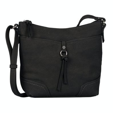 Tom Tailor Handtasche Schultertasche Damentasche schwarz black imeri