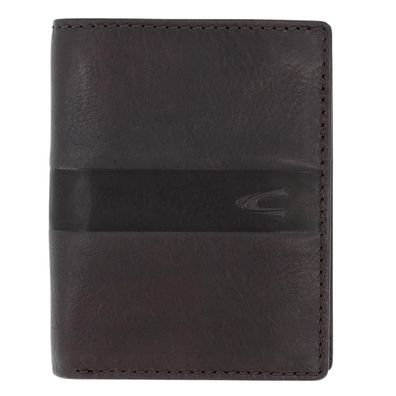 camel active Herrenbörse Brieftasche Ledergeldbörse hochformat schwarz black mali