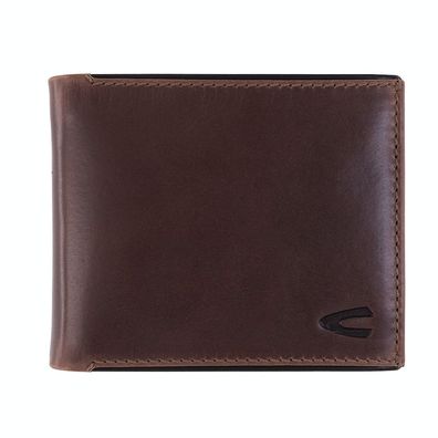 camel active Scheintasche Geldbörse Herrenbörse querformat, Leder braun brown cruise