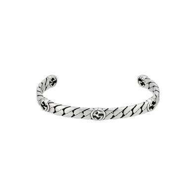 Gucci - Yba661526001 - 925 Silberpfunden - Bracolet mit ineinandergreifender G -Motyf