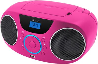 NABO MELODY CD/Radio-System PR 810 Pink