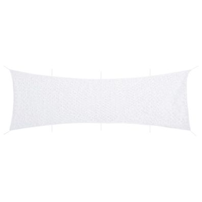 vidaXL Tarnnetz mit Aufbewahrungstasche 809x207 cm Weiß