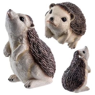 KADAX Igel Figur Gartendeko 12x8cm