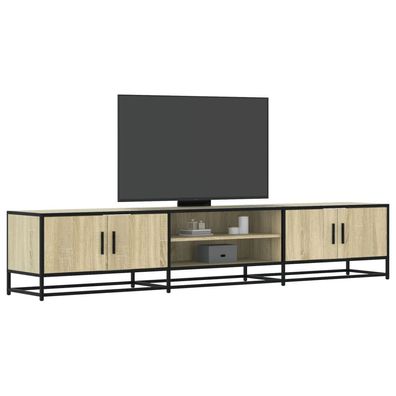 vidaXL TV-Schrank Sonoma-Eiche 210x35x41 cm Holzwerkstoff