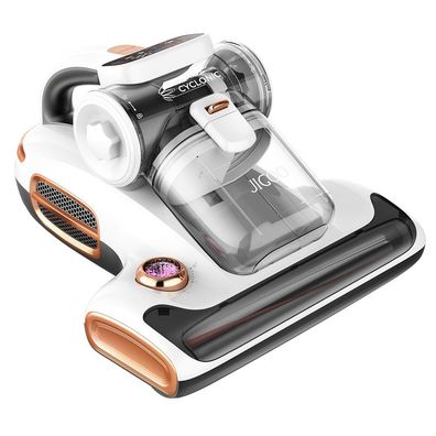 JIGOO T600 Matratzenstaubsauger mit Doppelbecher-Design, Weiß