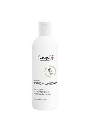 Ziaja Med Anti-Schuppen Shampoo 300ml - Professionelle Schuppenbekaempfung und Kopfha