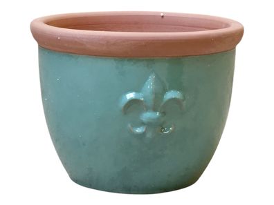 Farmer "Lilie" Pflanzgefäß Ø25cm | Frostfest & Elegant | Celadon Grün