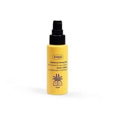 Ziaja Ananas Skin Workout Gesichtspflege Shot fuer Hals und Dekollete, 50 ml