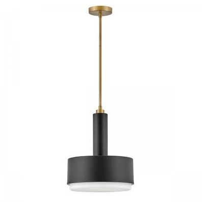 Elstead Lighting Cedric Pendelleuchte mittelgroß Schwarz