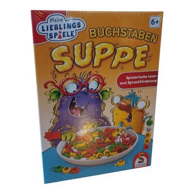 Schmidt Spiele 40533 - Buchstabensuppe - Lernspiel für 1-4 Kinder ab 6 Jahren - NEU