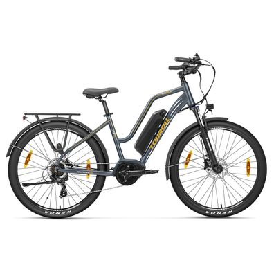 Touroll MA2 Mittelmotor 250W 13Ah 36V Dunkelgrau E-Bike