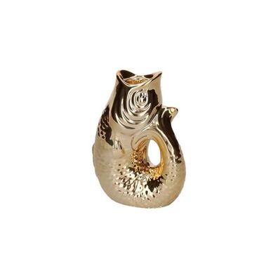 Monsieur Carafon Vase XS, gold 1 St