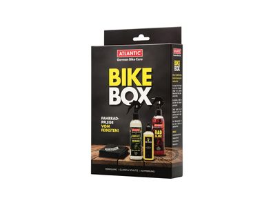 Atlantic Pflegemittel-Set "Bike Box" Reinigung, Gl Bestehend aus: