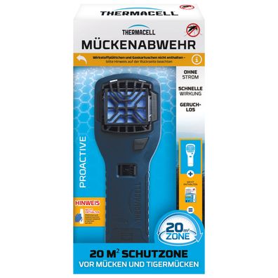 Thermacell Mückenabwehr Proactive Handgerät, ohne Wirkstoff - Mückenschutz Gerät