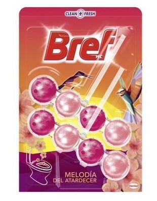 Bref Power Aktiv WC-Duftblock Melodia Sunset, Set 2x50g