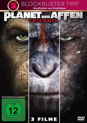 Planet der Affen: Trilogie (DVD) 3Disc Min: / / /5.1/WS - FOX