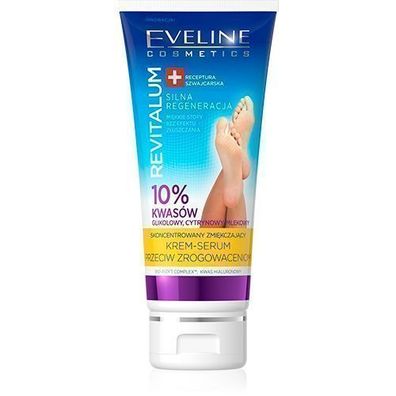 Eveline Revitalum Fusspflege: Anti-Hornhaut Creme-Serum, 75 ml