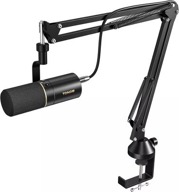 TONOR TD510 USB/XLR Dynamisches Mikrofon - Professionelles Gesangsmikrofon