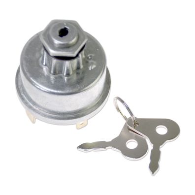 Schlüsselschalter | 4 Positionen | Glühstart | 12-24V | 15A | Ø22,2mm