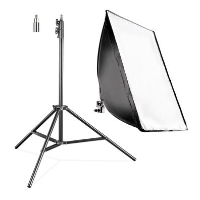Walimex pro Softbox mit Lampenstativ LED Studioleuchte Fotostudio