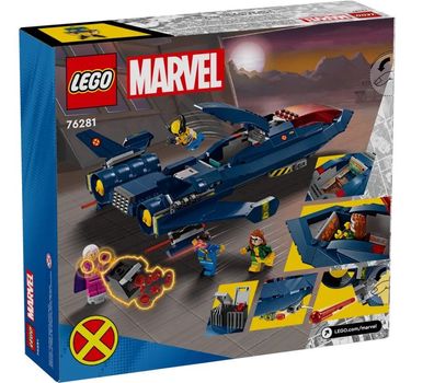 Lego Super Heroes 76281 X-Jet der X-Men